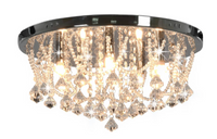 Ekstravagant Loftlampe med Krystalperler