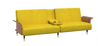 2 Pers. Sofa m. Kop holdere