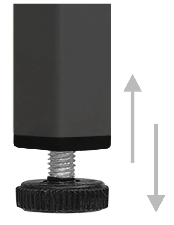 Anthracite stål skab