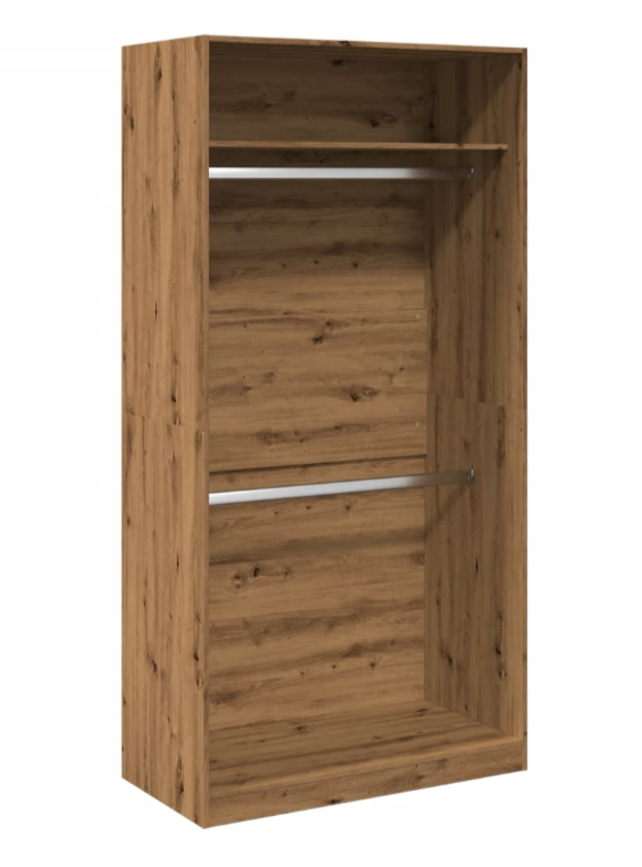 Artisian Oak gardarobe 100x50x200 cm