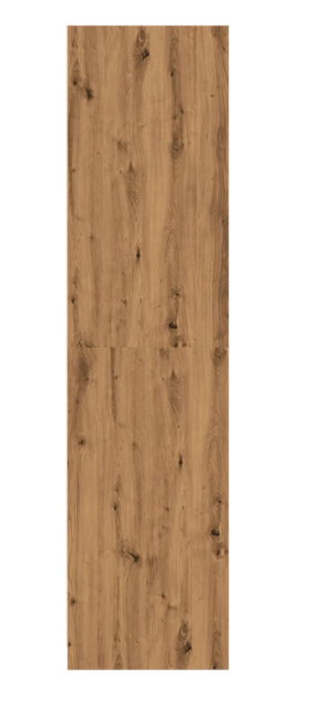 Artisian Oak gardarobe 100x50x200 cm