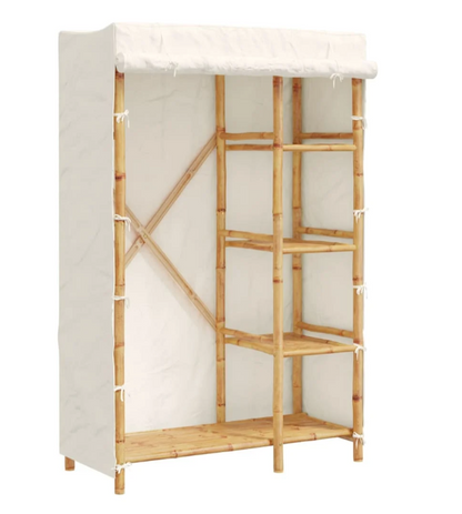 Klædeskab 110x45x1700 cm bambus
