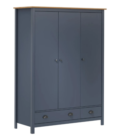 3-Dørs garderobe skab