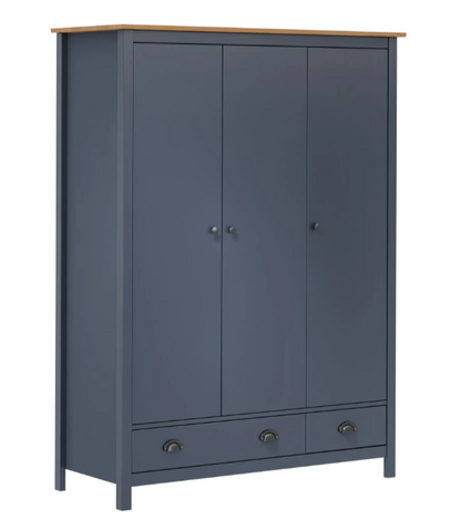 3-Dørs garderobe skab