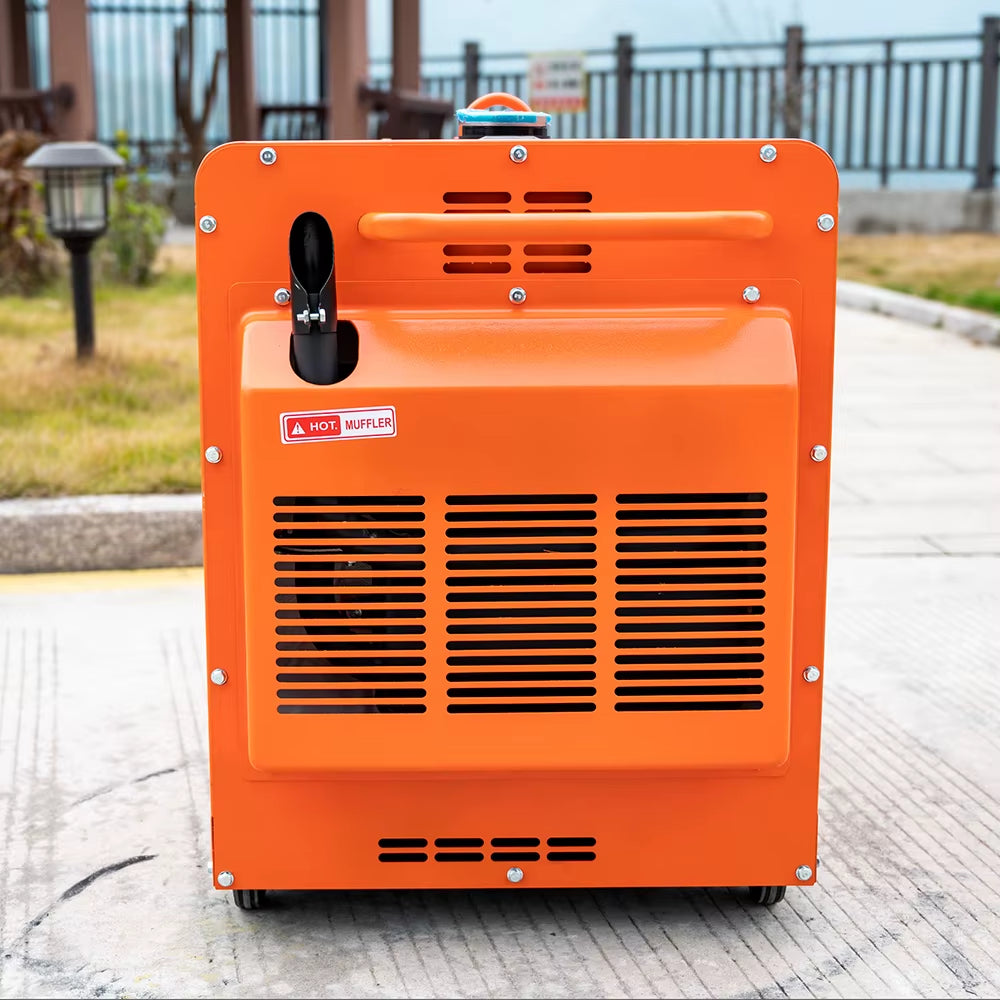 Single Phase Lister Algeria 7 5Kva 5 Kw Silent Diesel Generator 6.5Kva 10.5Kva 