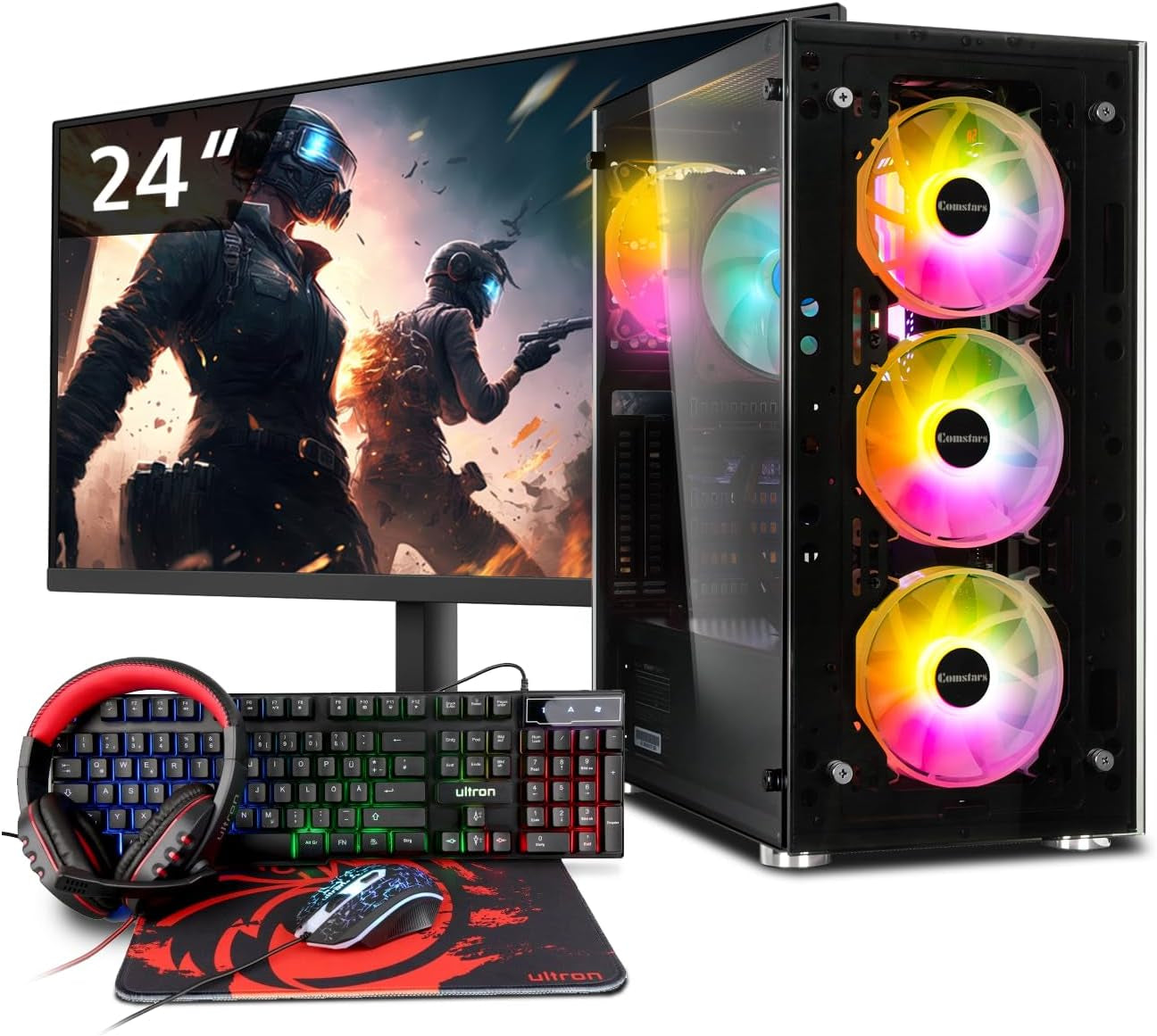 Basalt Gaming Komplett-PC-sæt