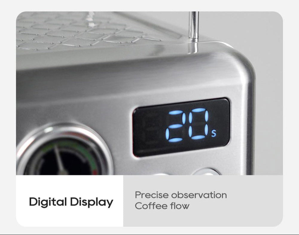 HiBREW H10A Semi-Automatisk Espressomaskine