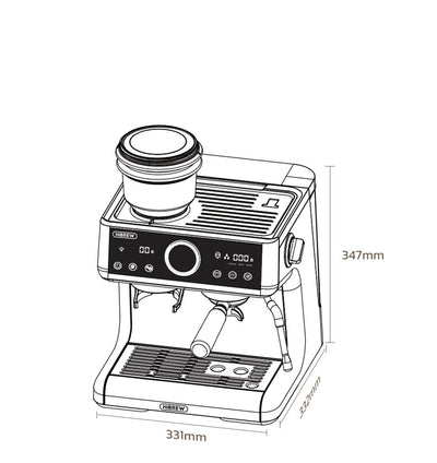 HiBREW H7A – Professionel Espresso Maskine 20bar